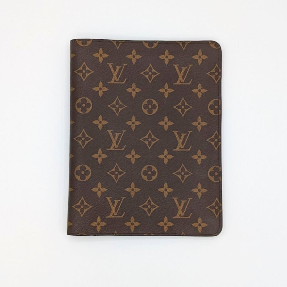 Louis Vuitton Monogram Canvas Desk Agenda Cover